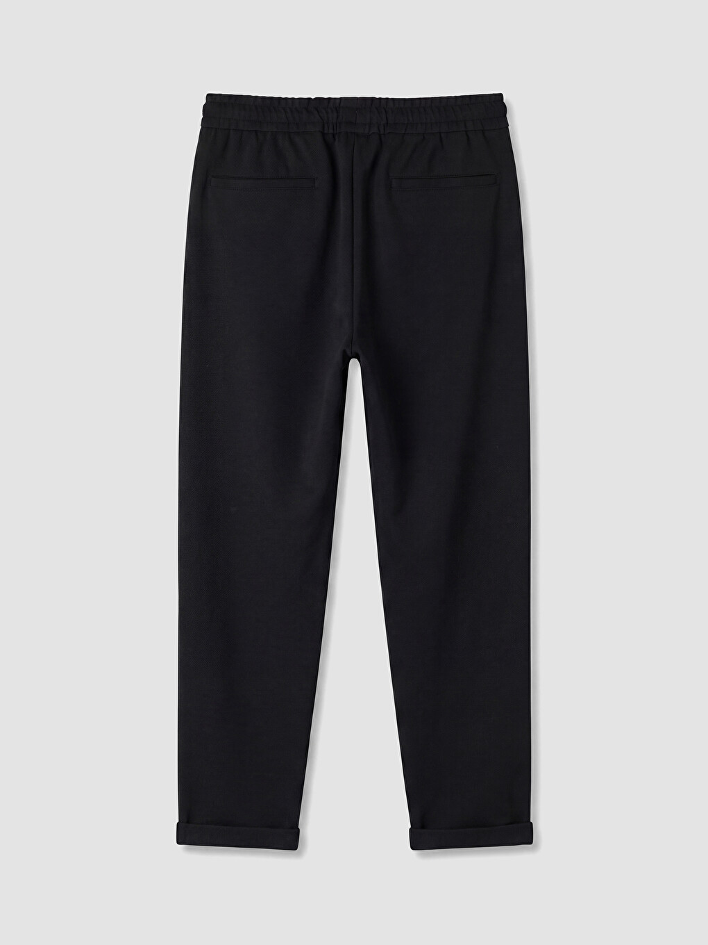 Siyah Regular Fit Erkek Pantolon-6