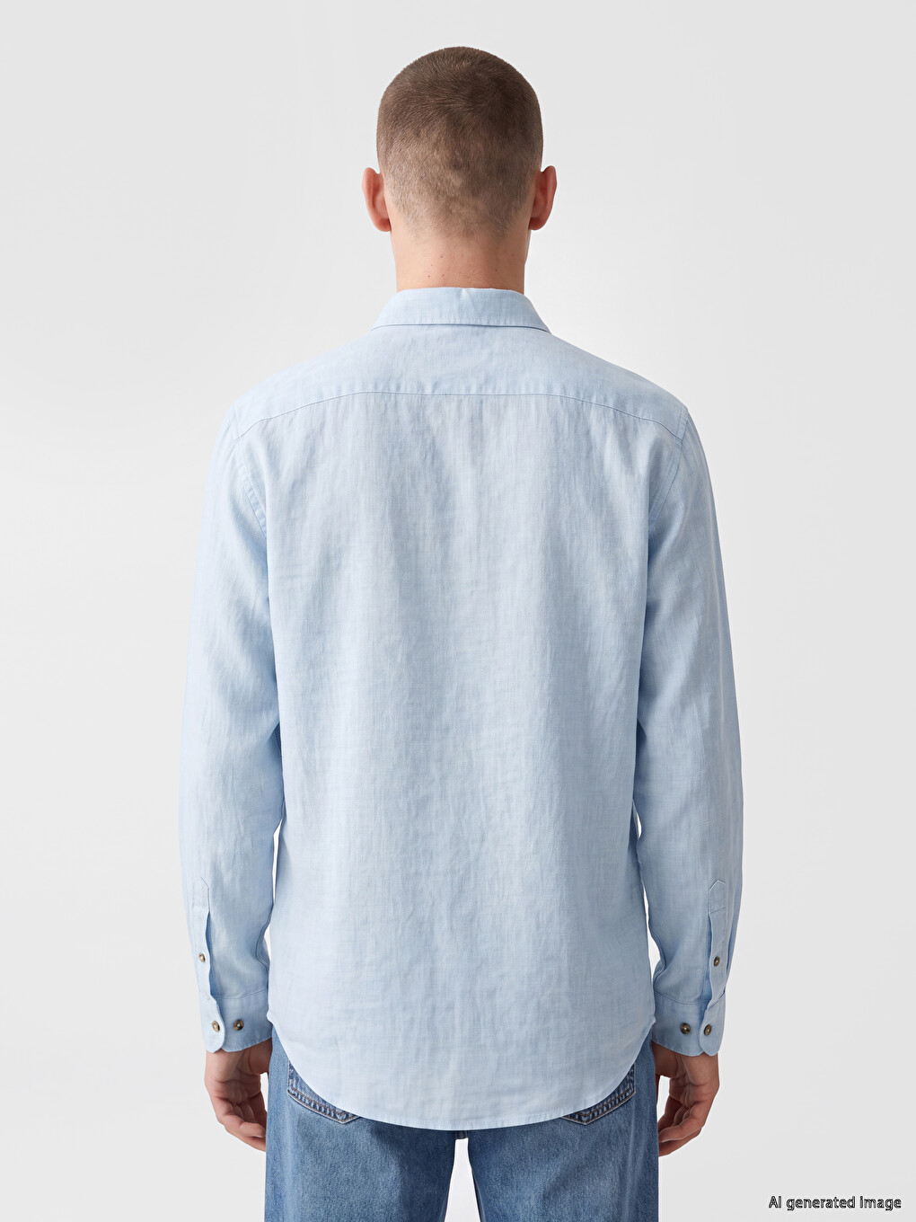 Regular Fit Textured Men's Shirt-3