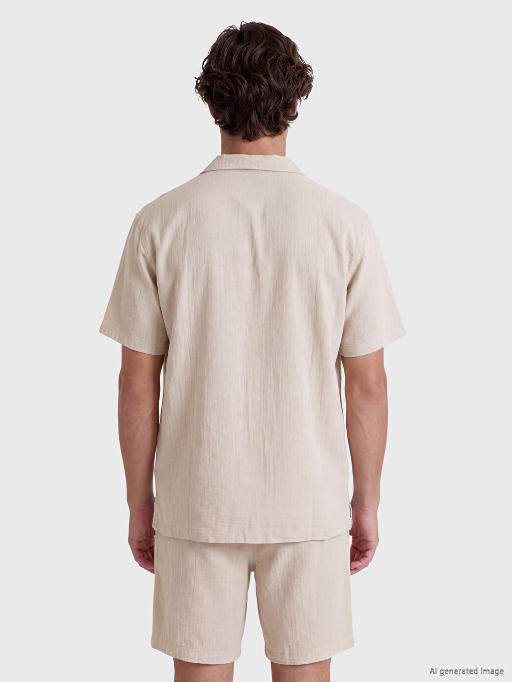 Regular Fit Men's Textured Shirt-3