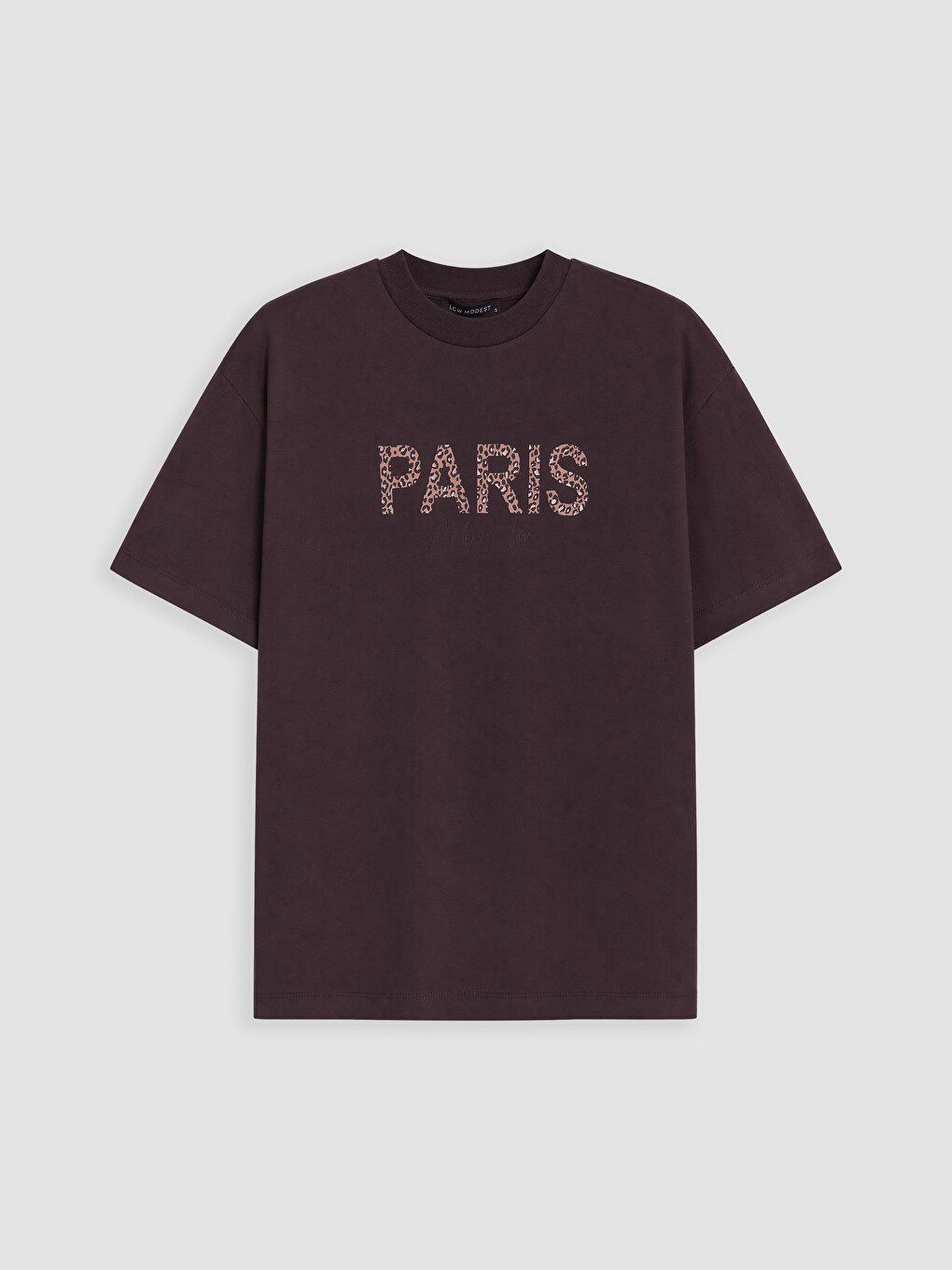Paris štampana ženska majica od 100% pamuka