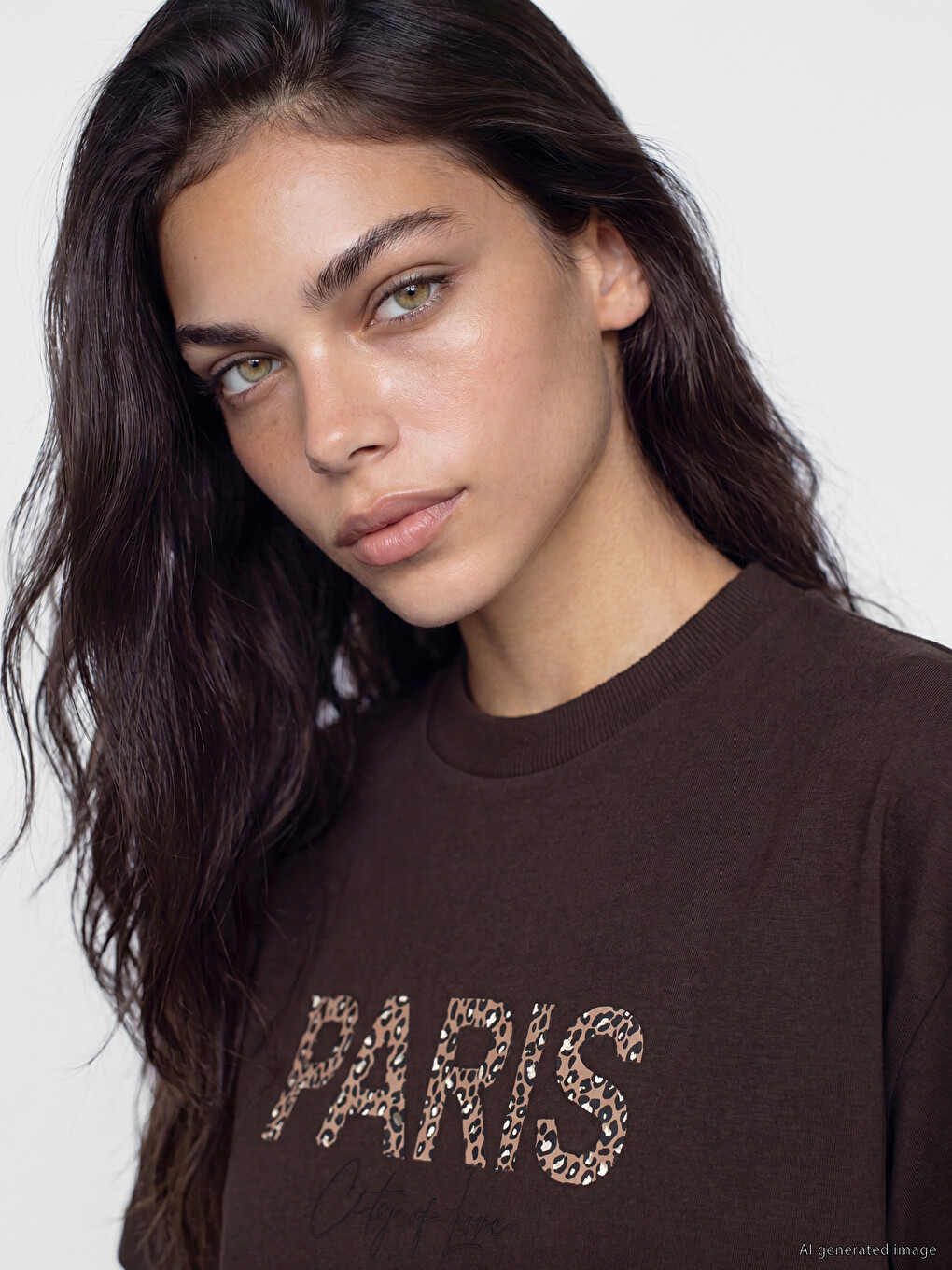 Paris Printed 100% Cotton Women's T-shirt-2