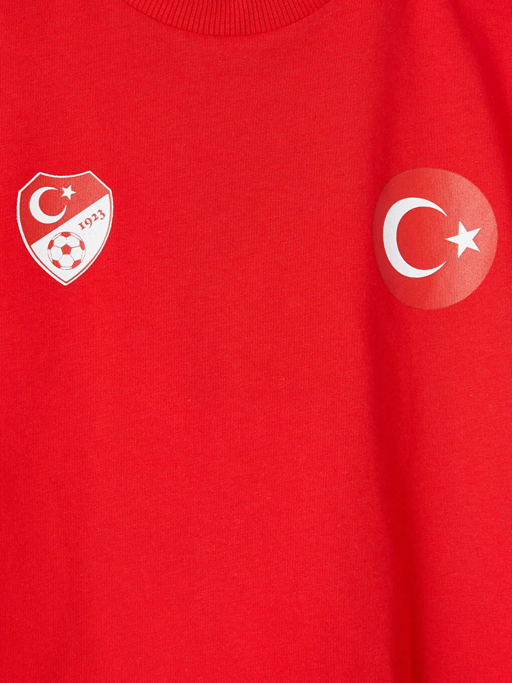 Kırmızı Türkiye Baskılı Erkek Çocuk Tişört-1