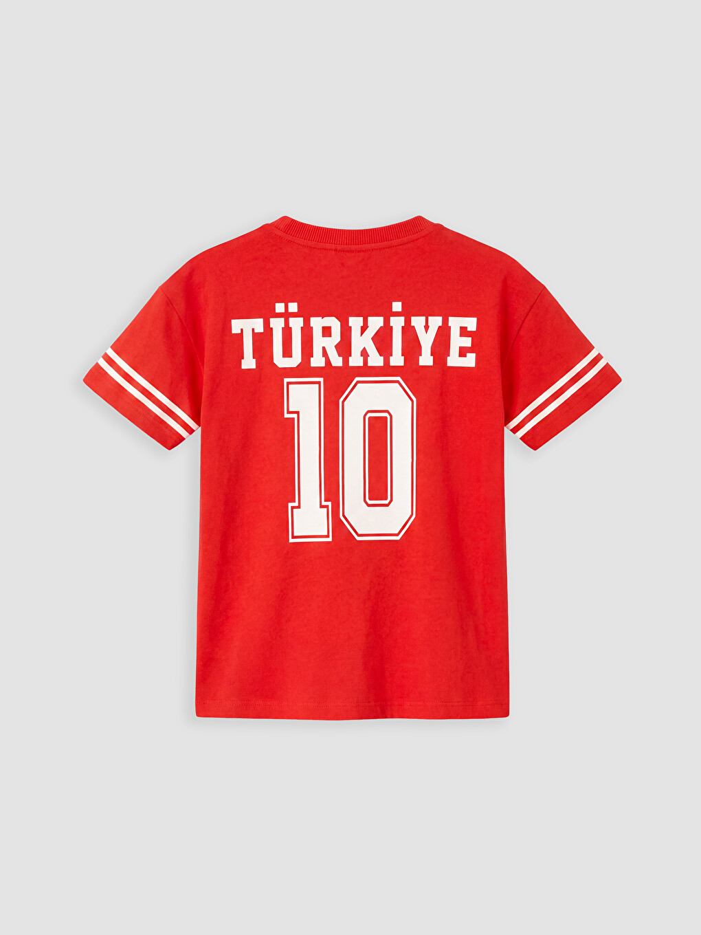 Kırmızı Türkiye Baskılı Erkek Çocuk Tişört-2
