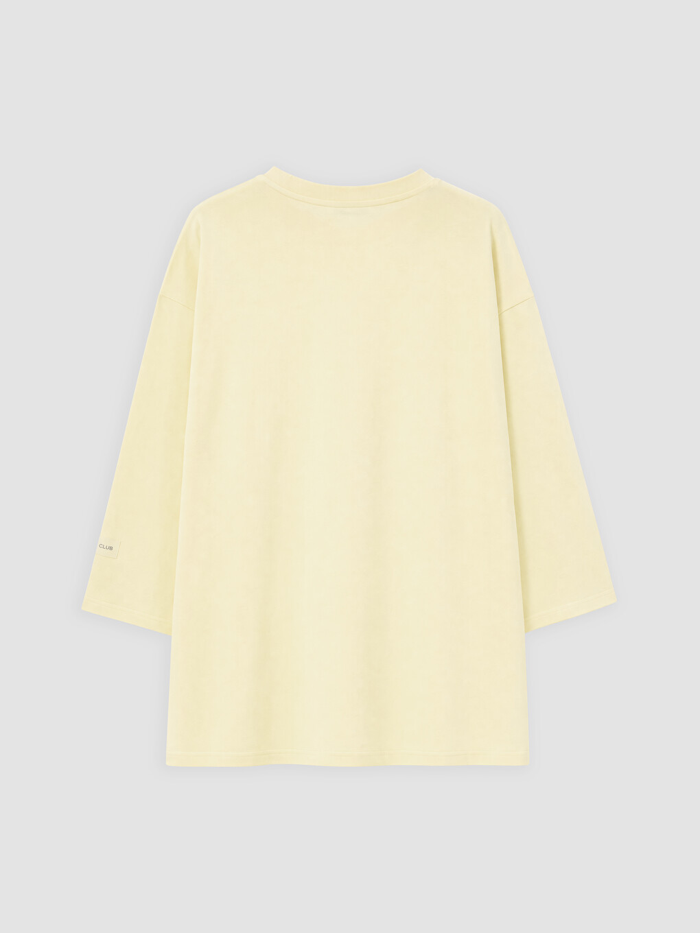 Sarı Bisiklet Yaka Kadın Sweatshirt Tunik-5