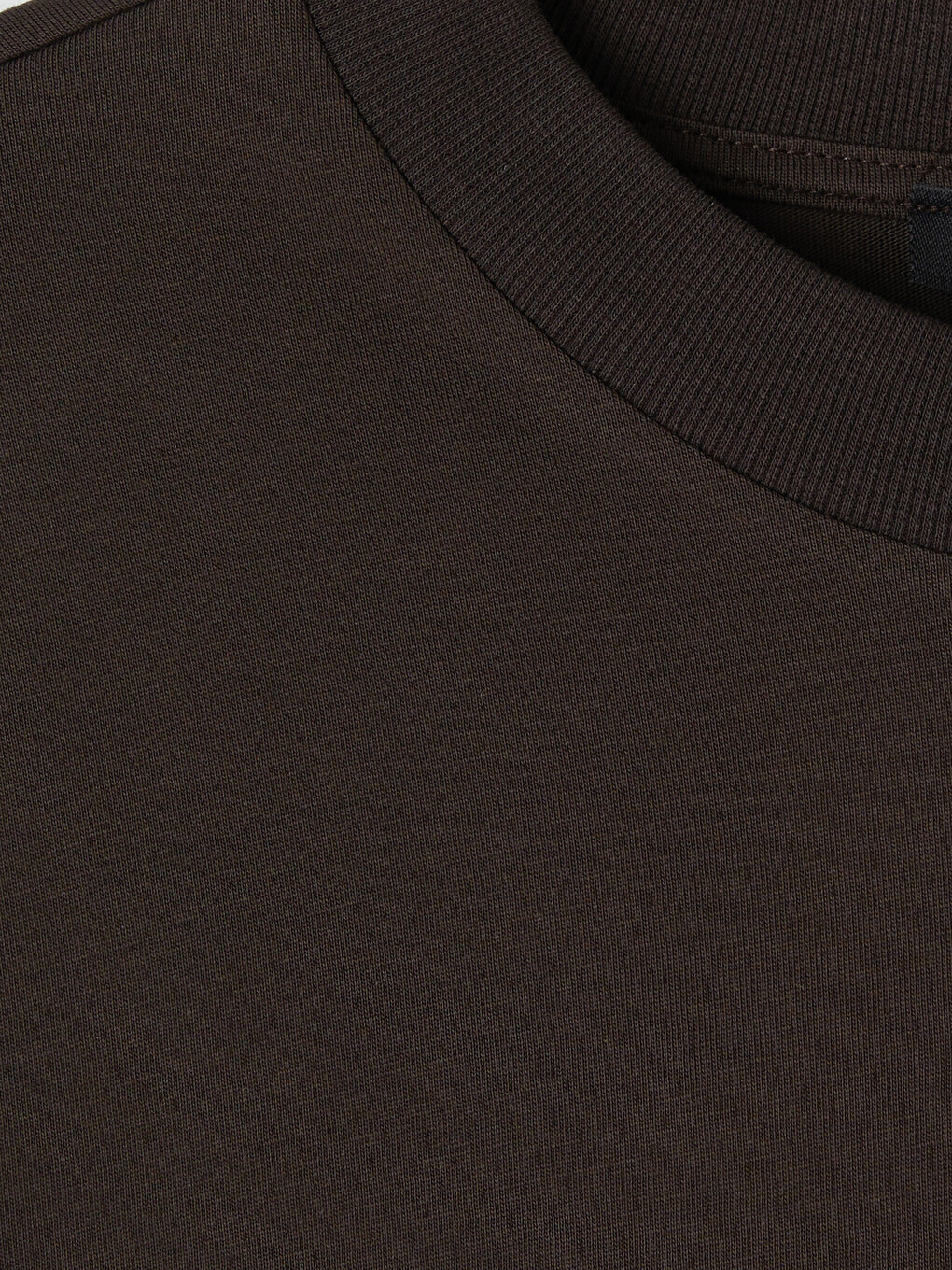 Kahverengi Bisiklet Yaka Kadın Sweatshirt Tunik-7