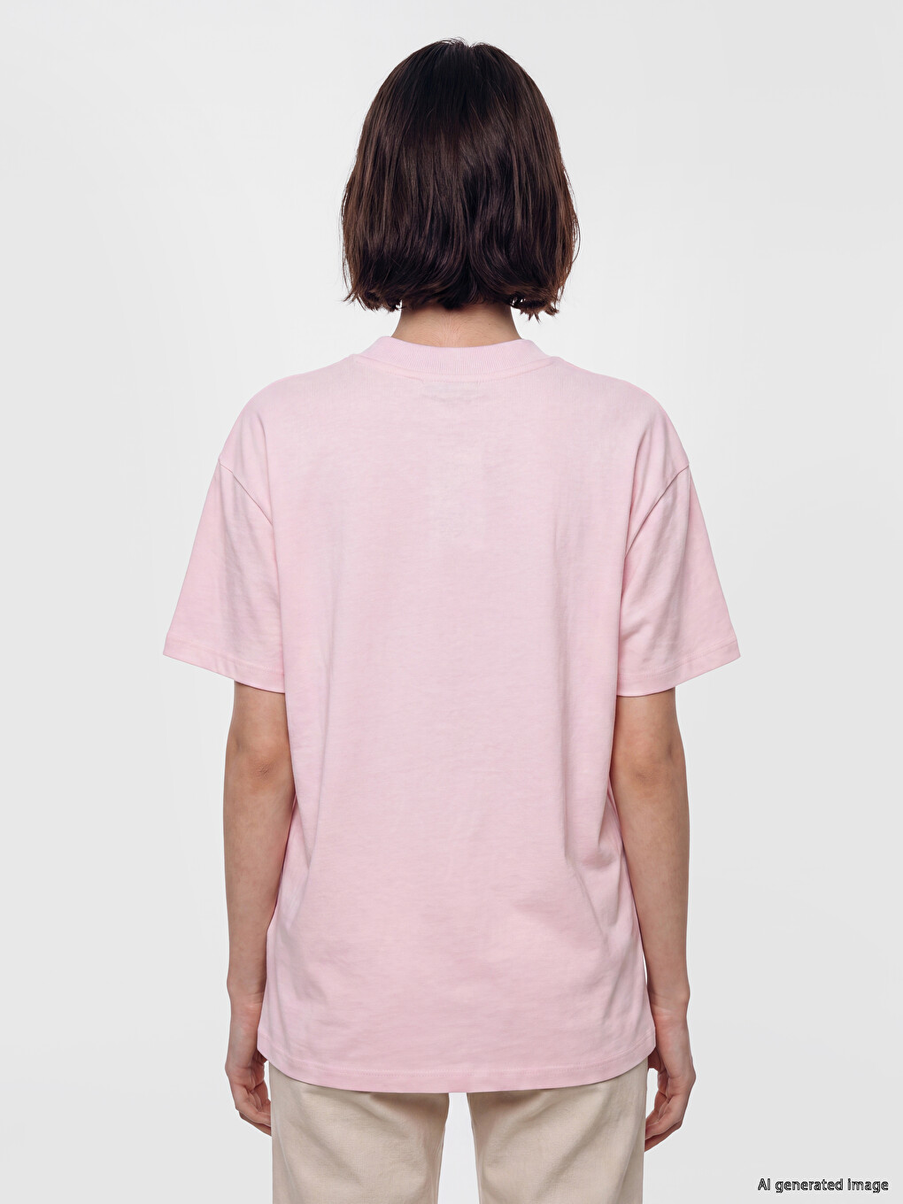 Embroidered 100% Cotton Women's T-shirt-3