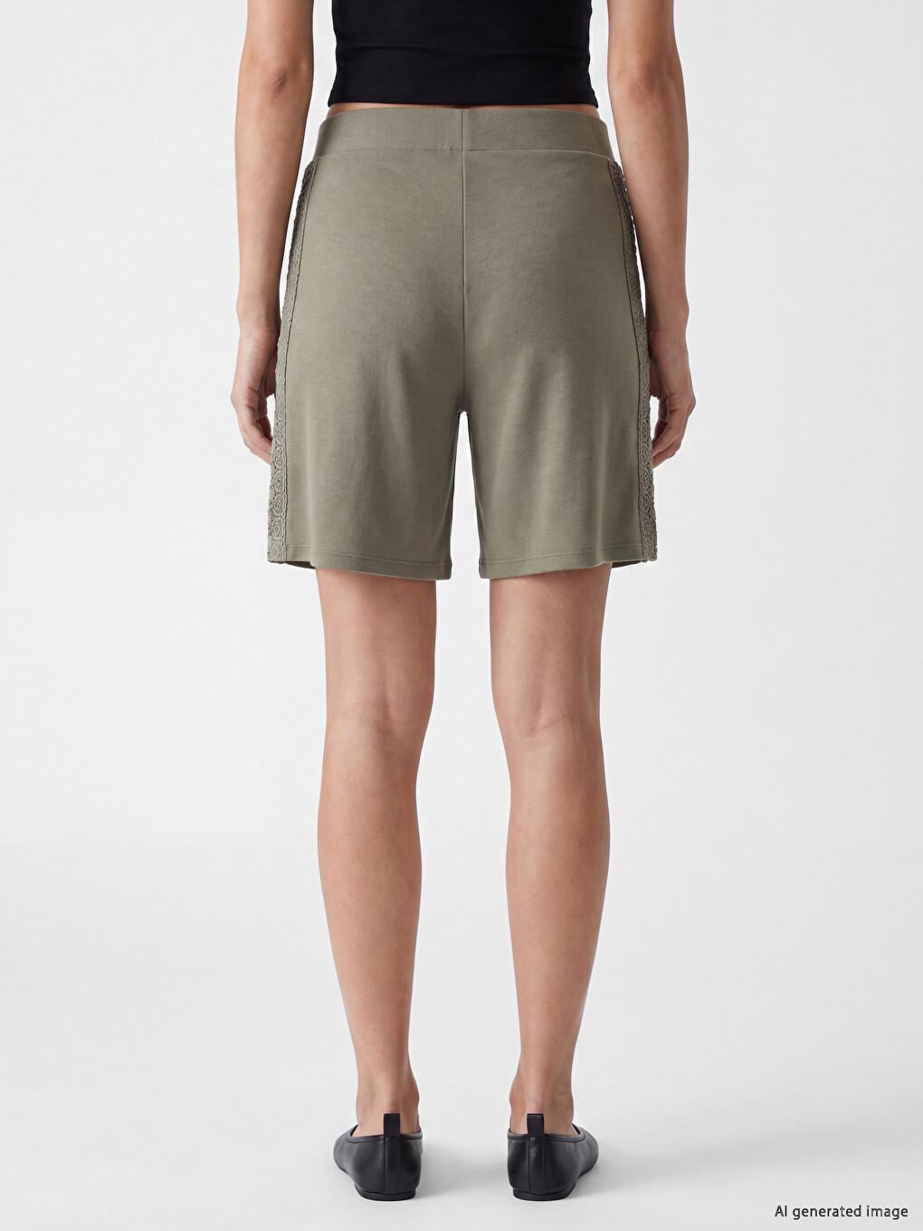 Soft Touch Lace Women's Shorts-3