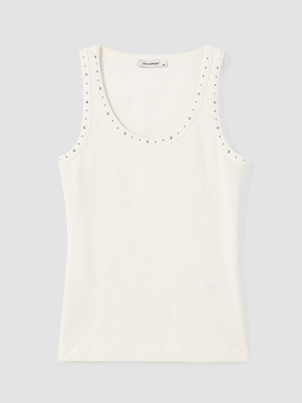 Woman Ecru Tank Top