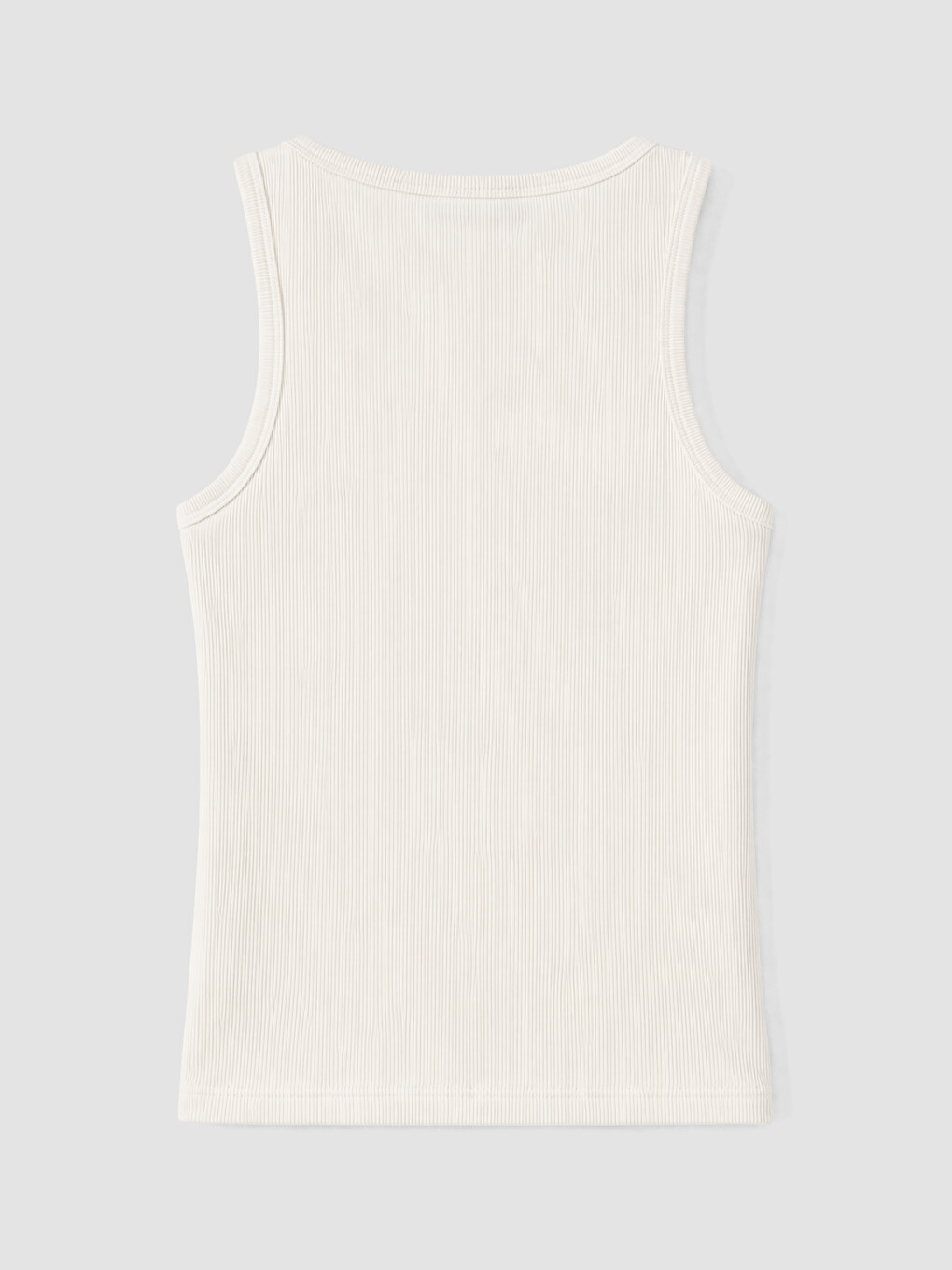 Woman Ecru Tank Top-1