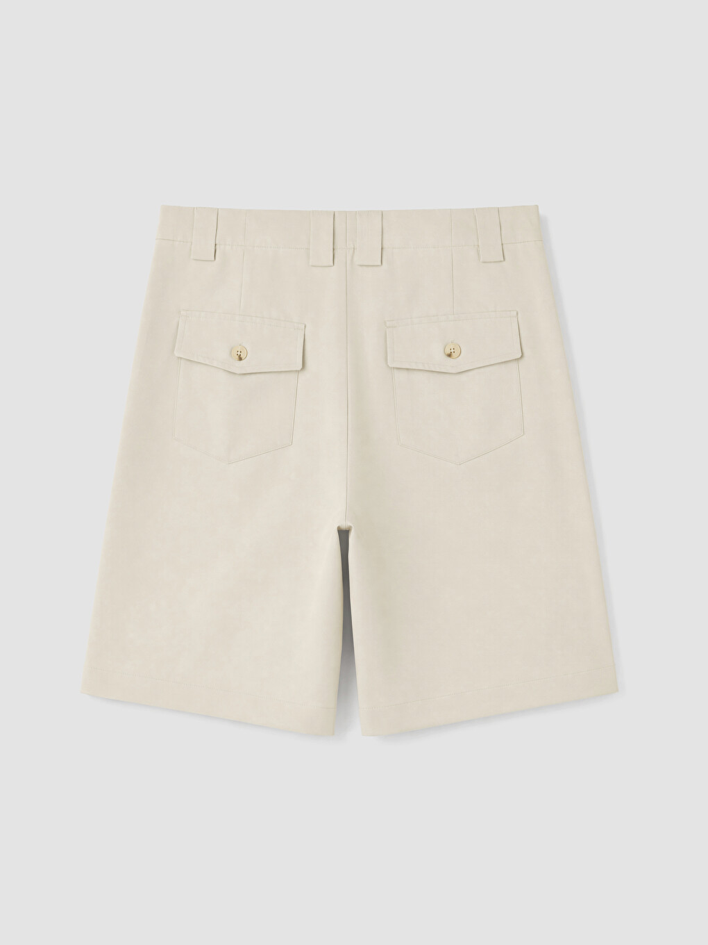 Bej Regular Fit Erkek Şort-2