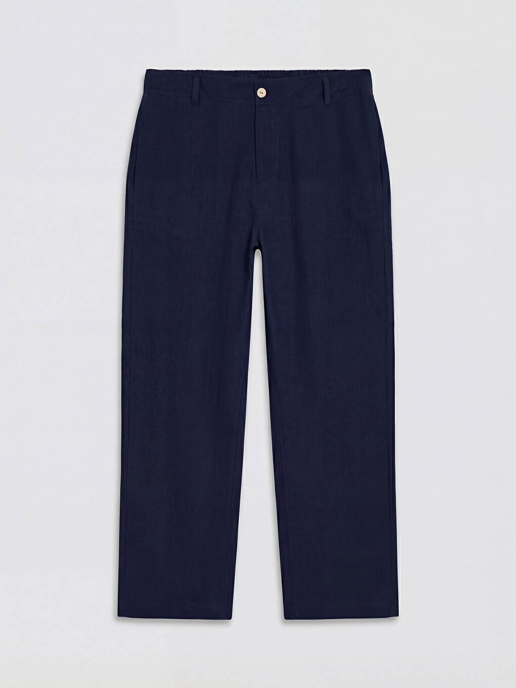 Lacivert Relax Fit Erkek Pantolon-3