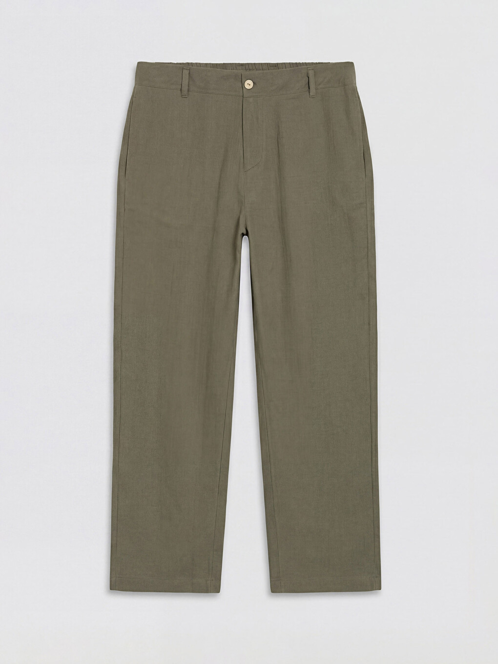 Haki Relax Fit Erkek Pantolon-3