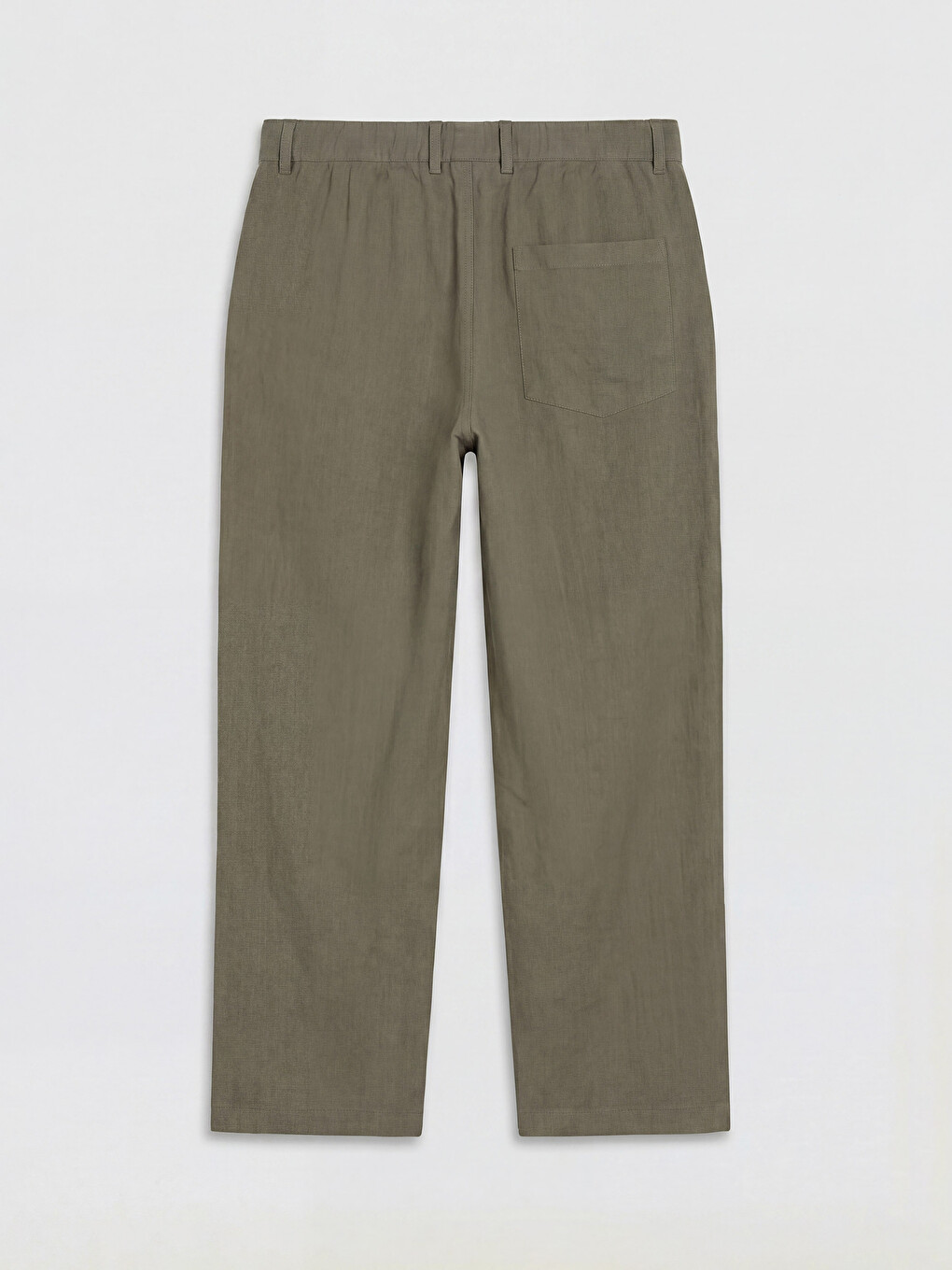 Haki Relax Fit Erkek Pantolon-4