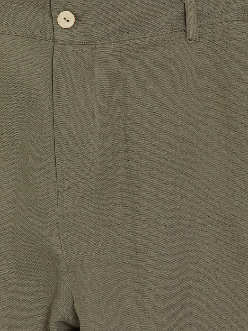 Haki Relax Fit Erkek Pantolon-5