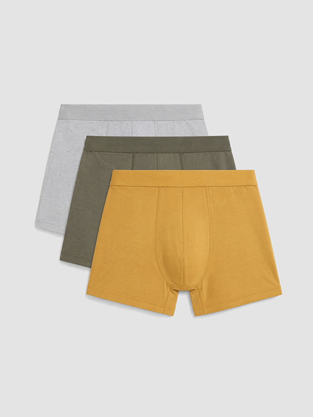 Man Grey Boxer Briefs