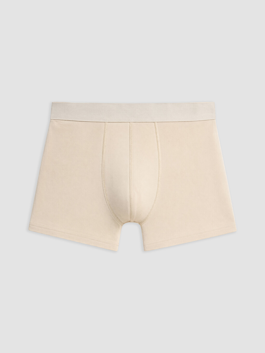 Gri Pamuklu Esnek Erkek Boxer 5'li Paket-3
