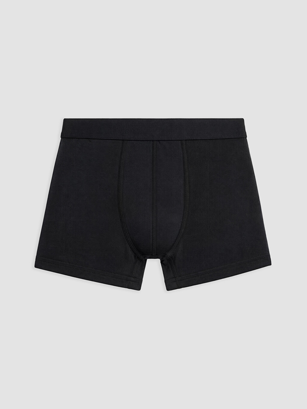 Gri Pamuklu Esnek Erkek Boxer 5'li Paket-4