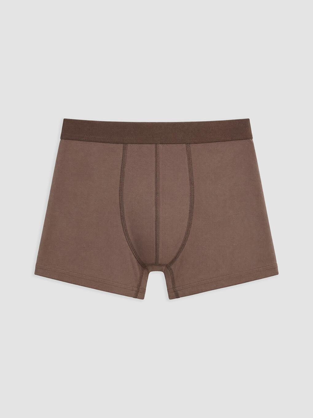Gri Pamuklu Esnek Erkek Boxer 5'li Paket-5
