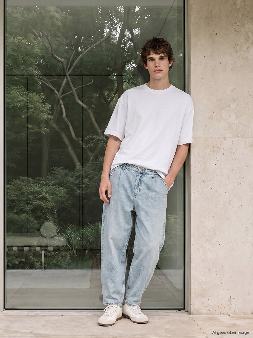 Mavi Loose Fit Erkek Jean Pantolon