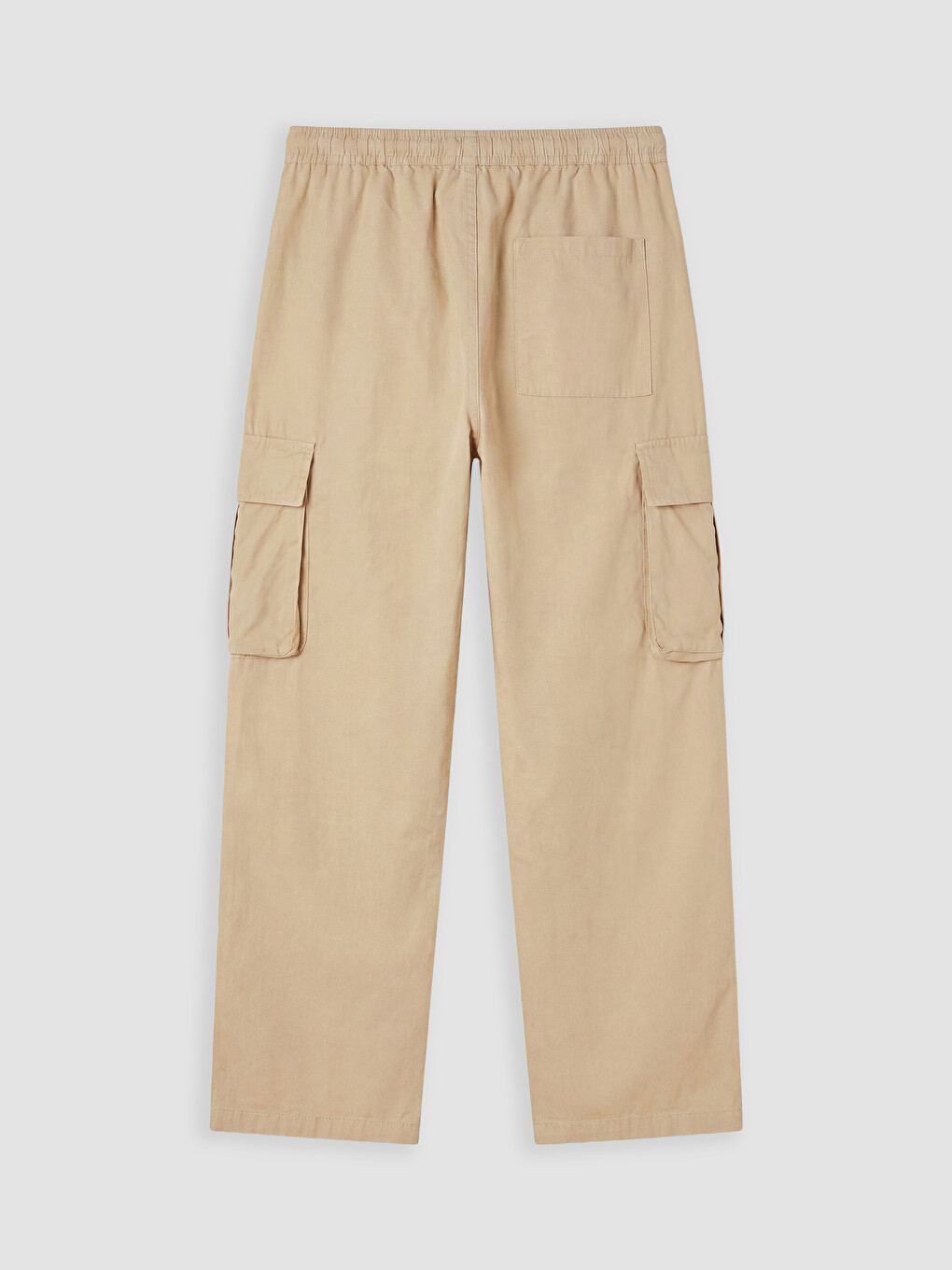 Bej Regular Fit Erkek Kargo Pantolon-4