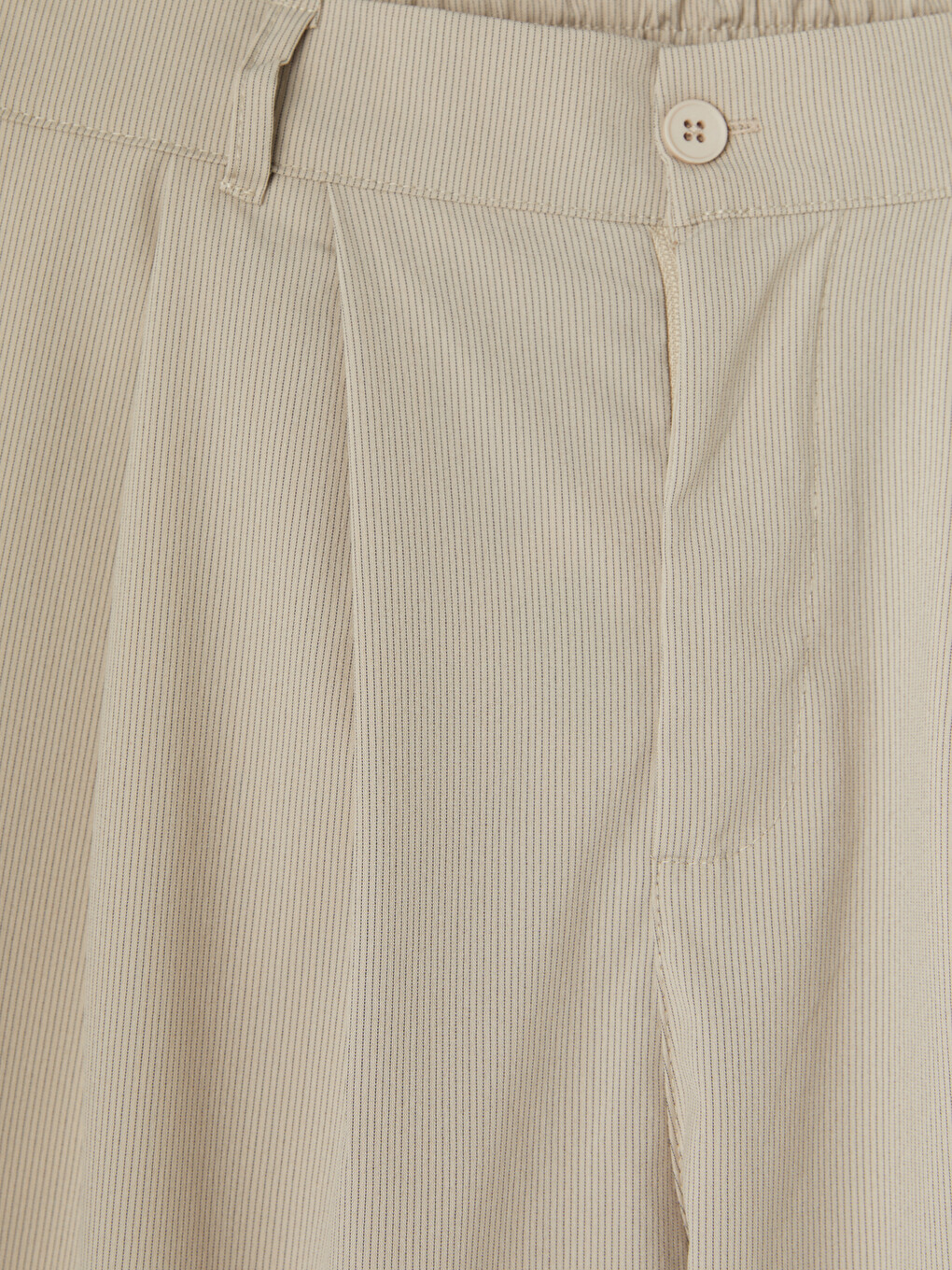 Bej Regular Fit Pileli Erkek Pantolon-4