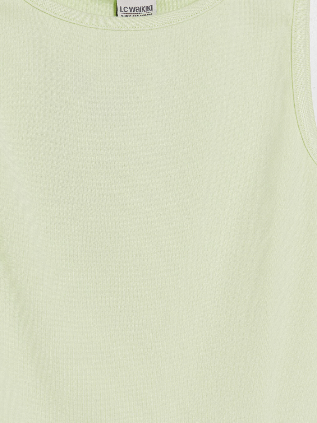 Crew Neck Girls' Tank Top-1