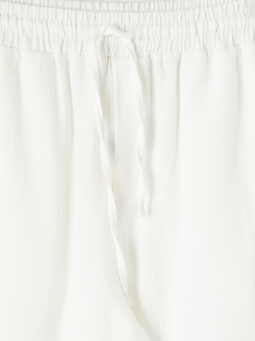 Ekru Loose Fit Erkek Şort-2