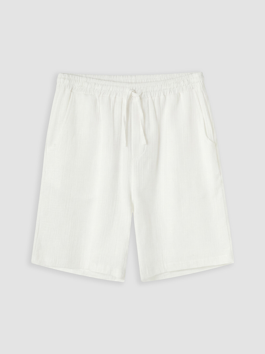 Ekru Regular Fit Erkek Gömlek-3