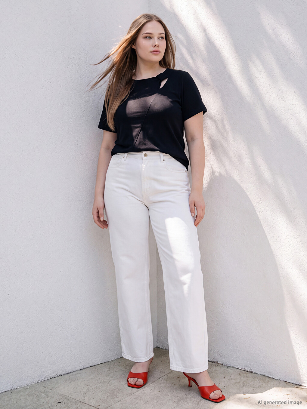 T-shirt Femme 100% Coton Grande Taille-1