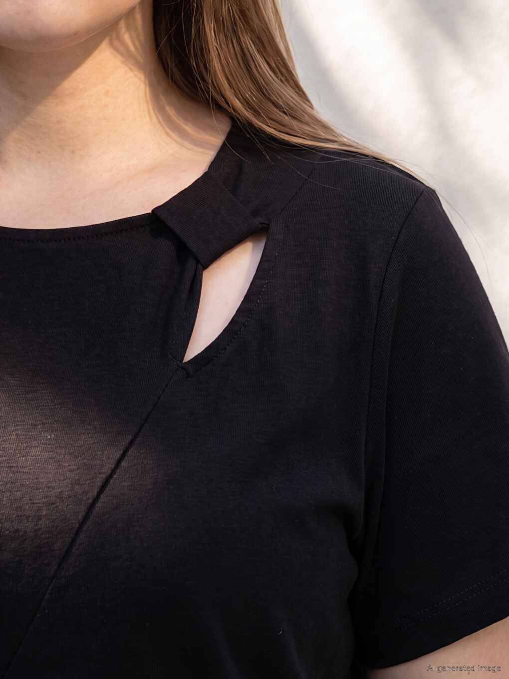 T-shirt Femme 100% Coton Grande Taille-2