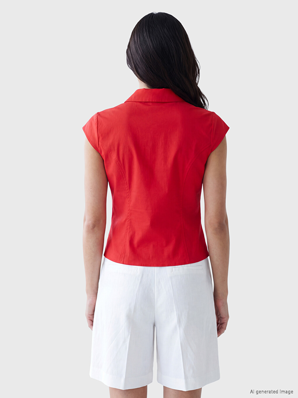 Poplin Women's Shirt-3