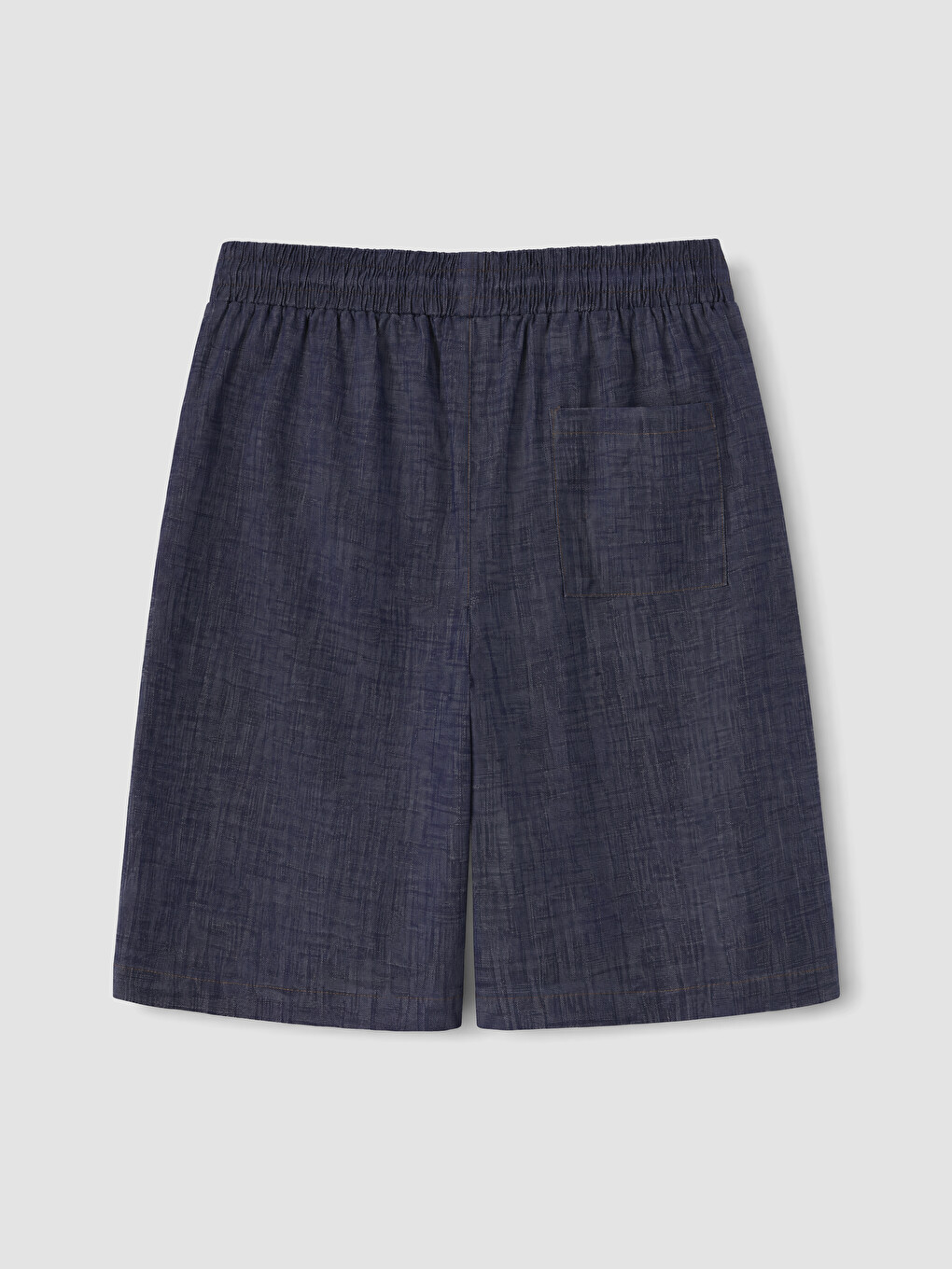 Lacivert Regular Fit Erkek Şort-4
