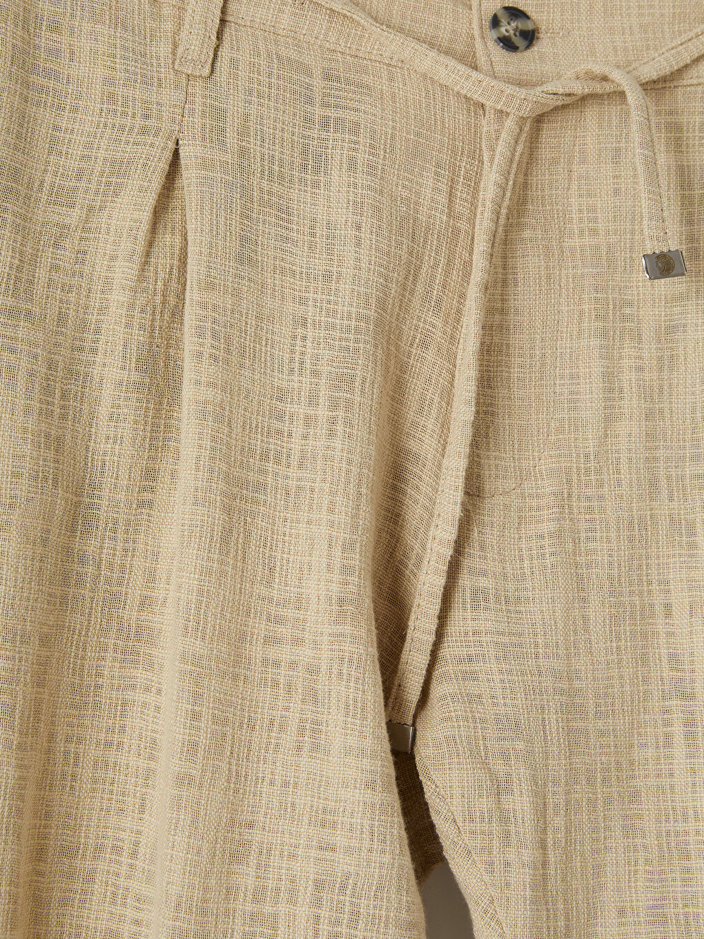 Bej Regular Fit Erkek Pantolon-2