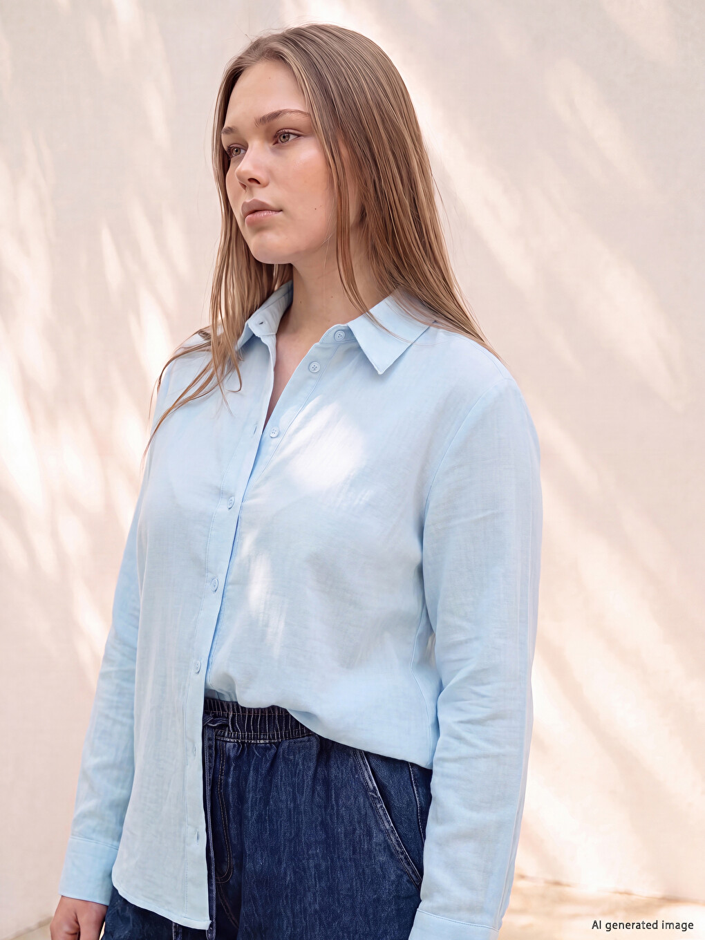 Plus Size Women's Shirt