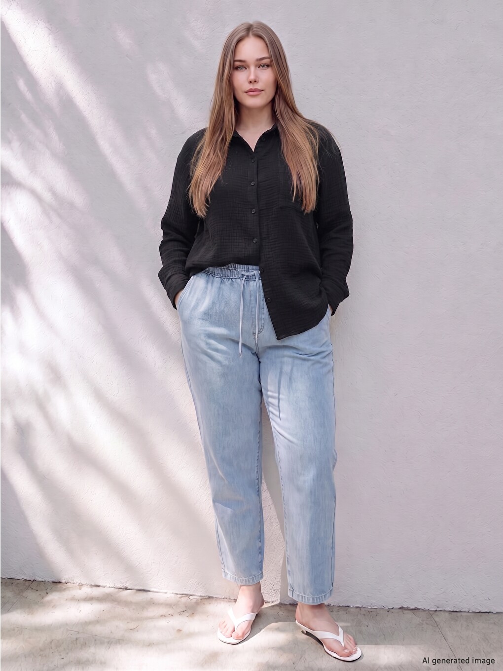 Plus Size Women's Shirt-1