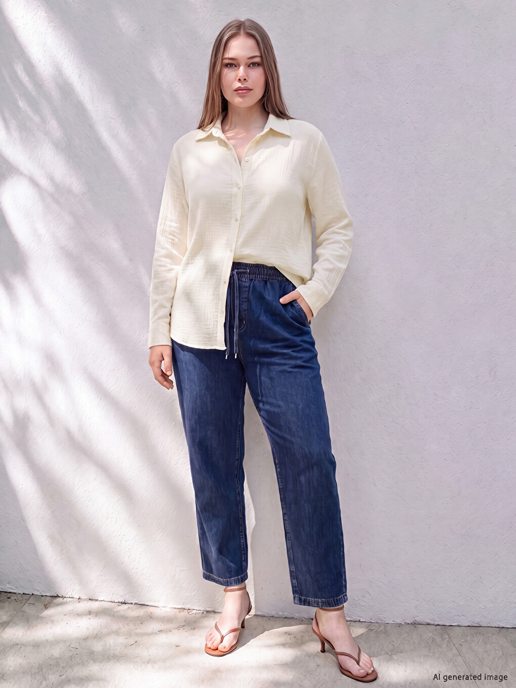 Plus Size Women's Shirt-1