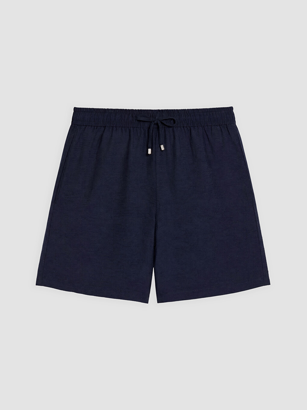 Woman Navy Shorts-4