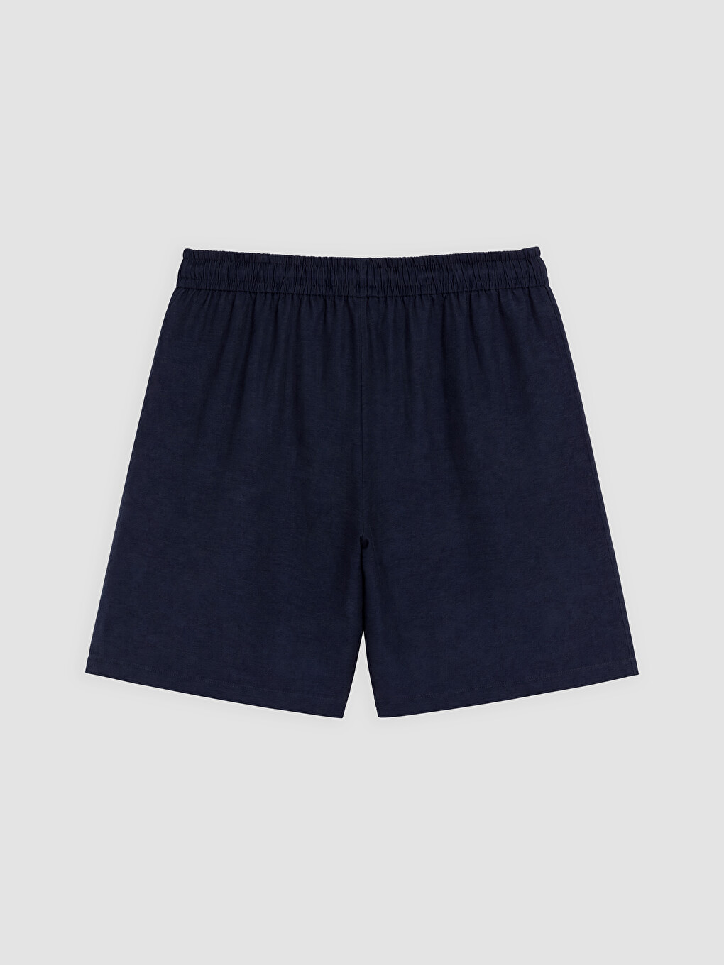 Woman Navy Shorts-5
