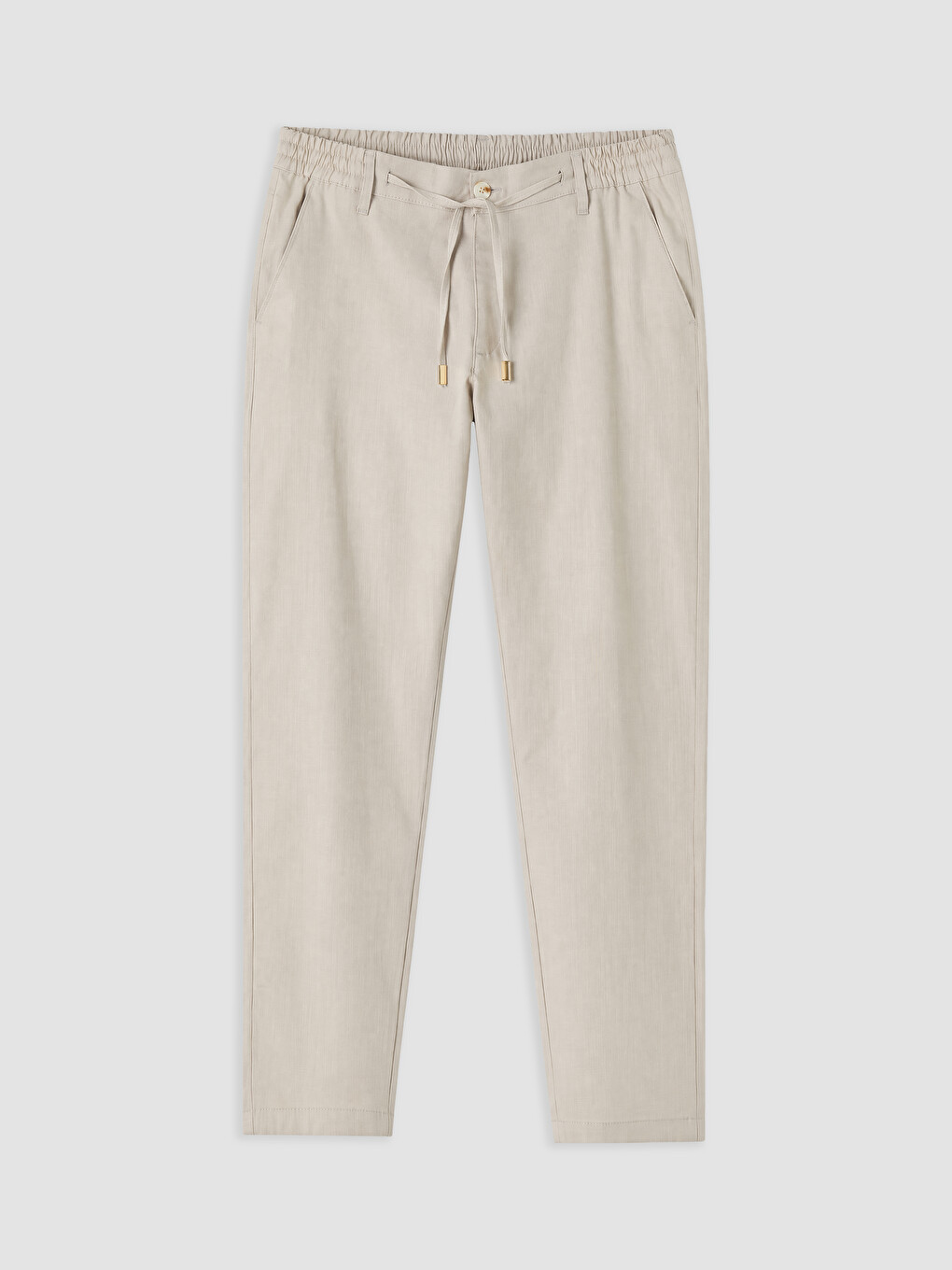 Bej Regular Fit Erkek Pantolon
