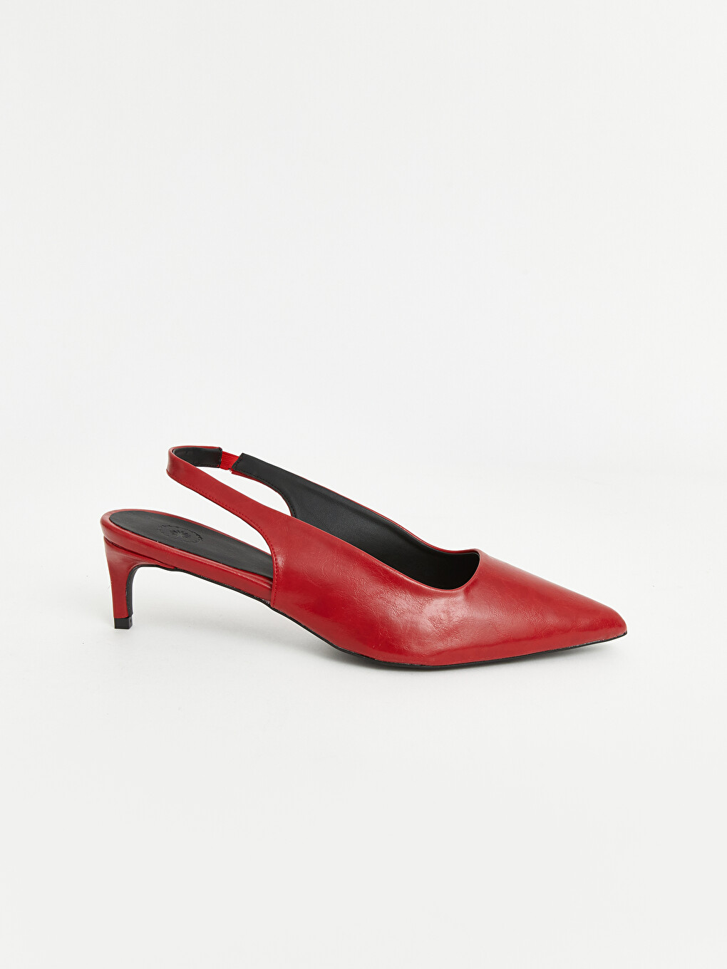 Faux Leather Women's High Heels-1