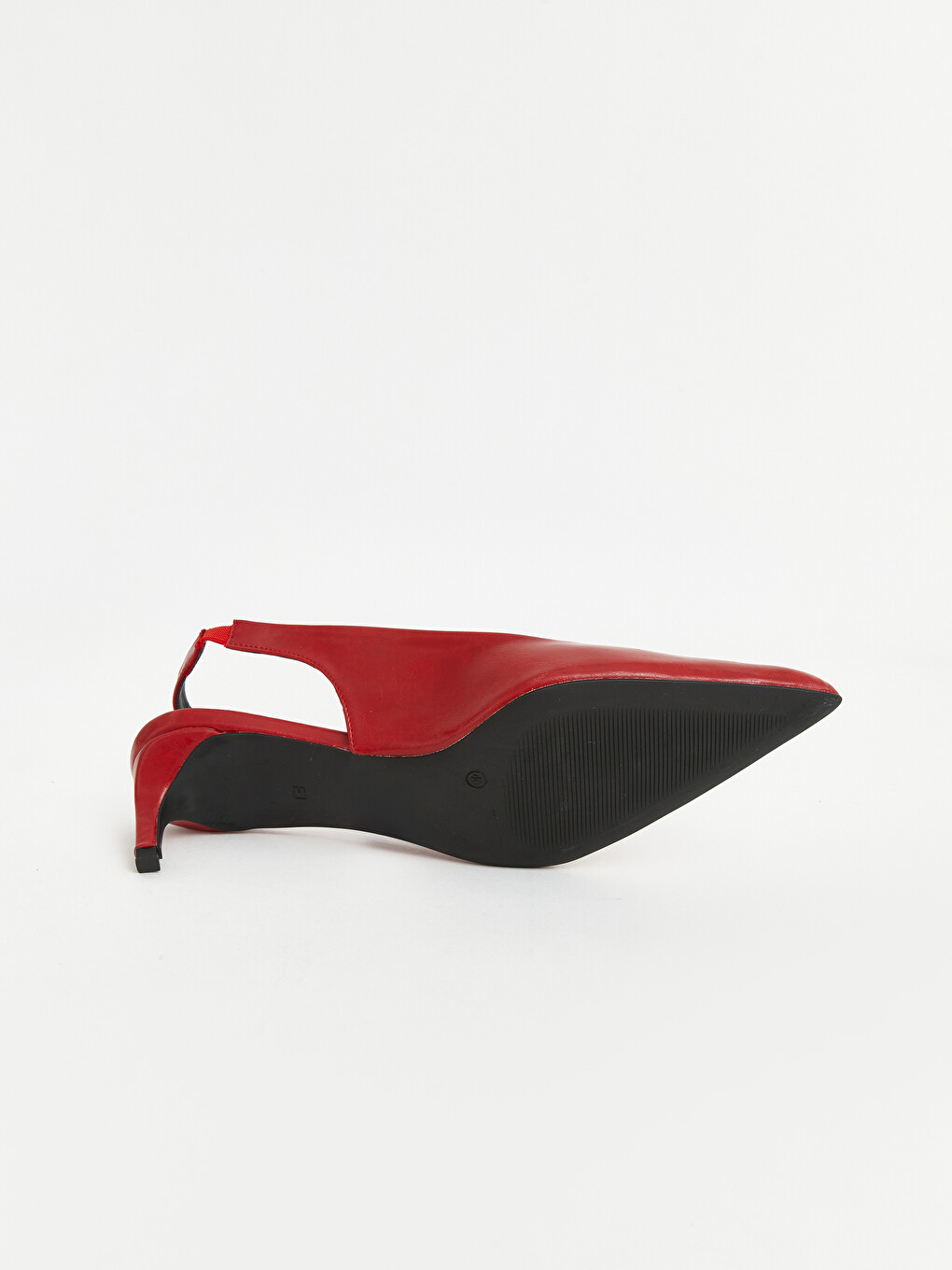 Faux Leather Women's High Heels-3
