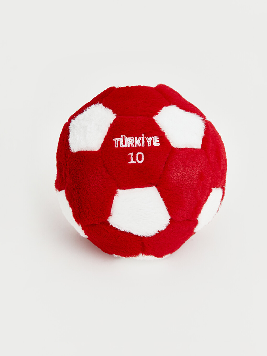 Karışık Türkiye Nakışlı Pelüş Futbol Topu Oyuncak-1