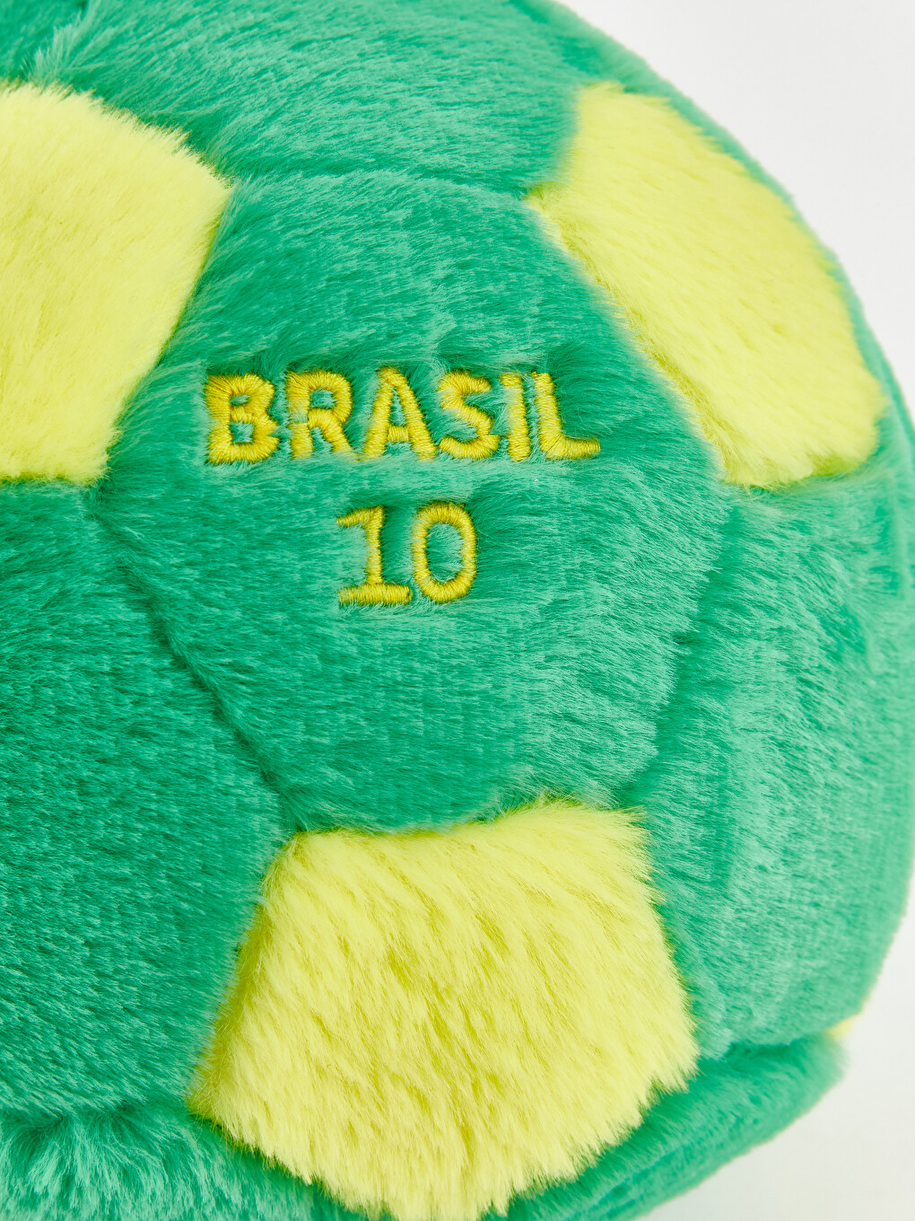 Brezilya Nakışlı Pelüş Futbol Topu Oyuncak-2
