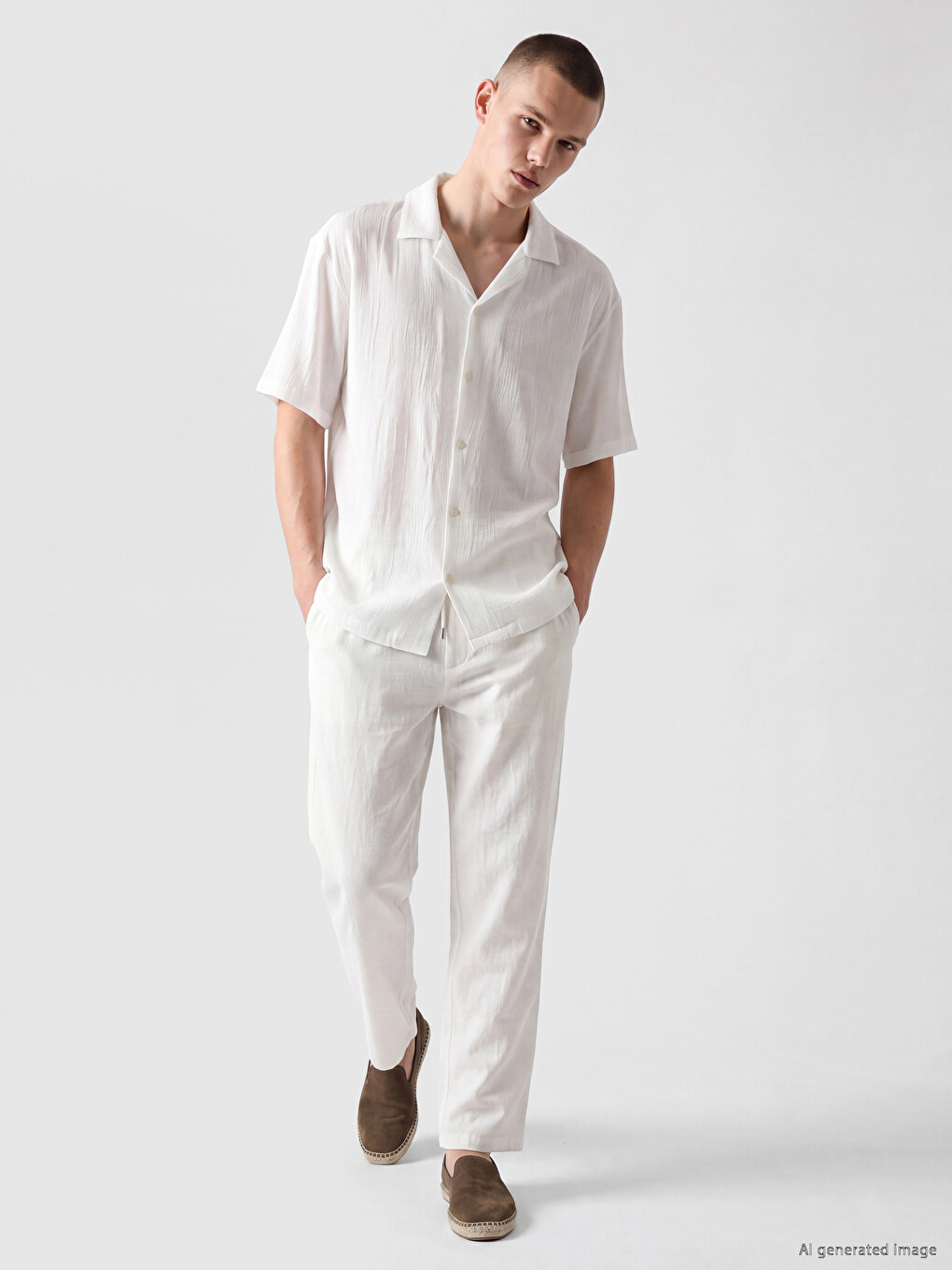Relax Fit Men's Textured Shirt-1