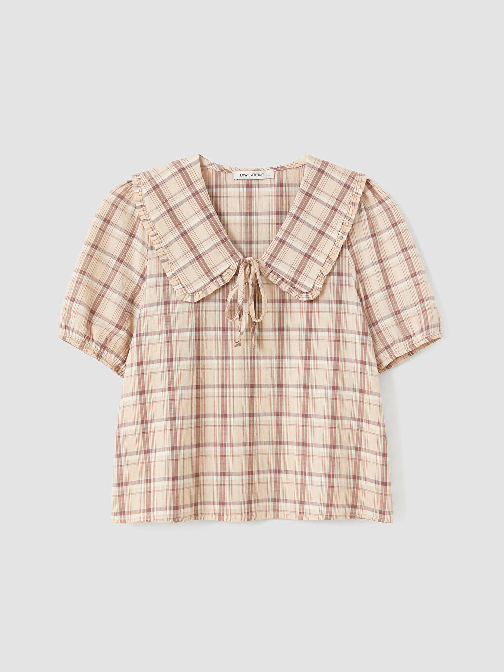 Woman Beige Blouse