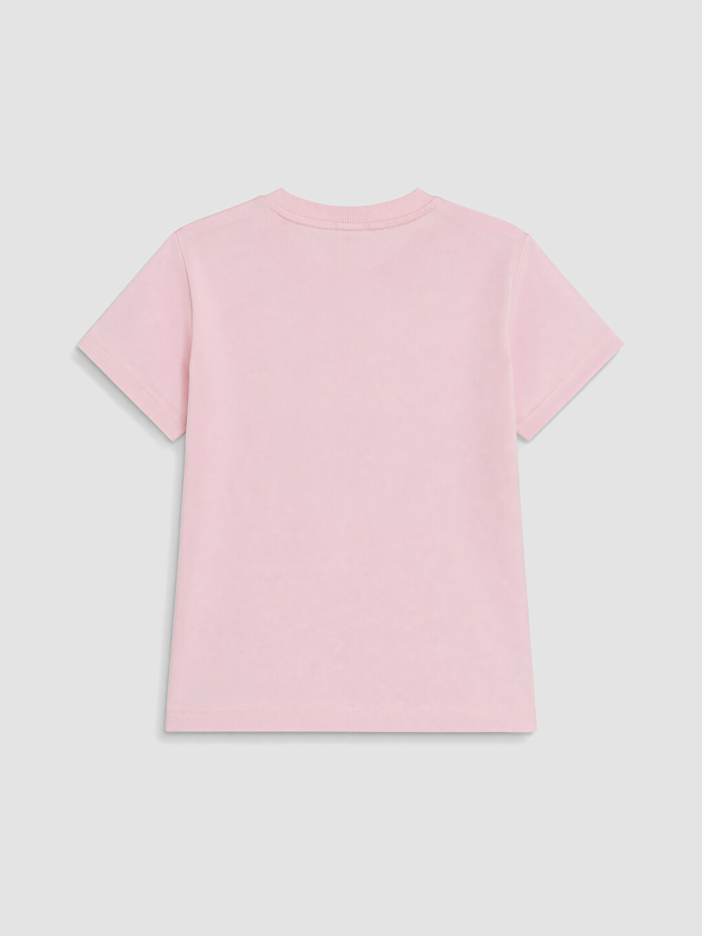 Pembe Pul İşlemeli Kız Çocuk Tişört-2