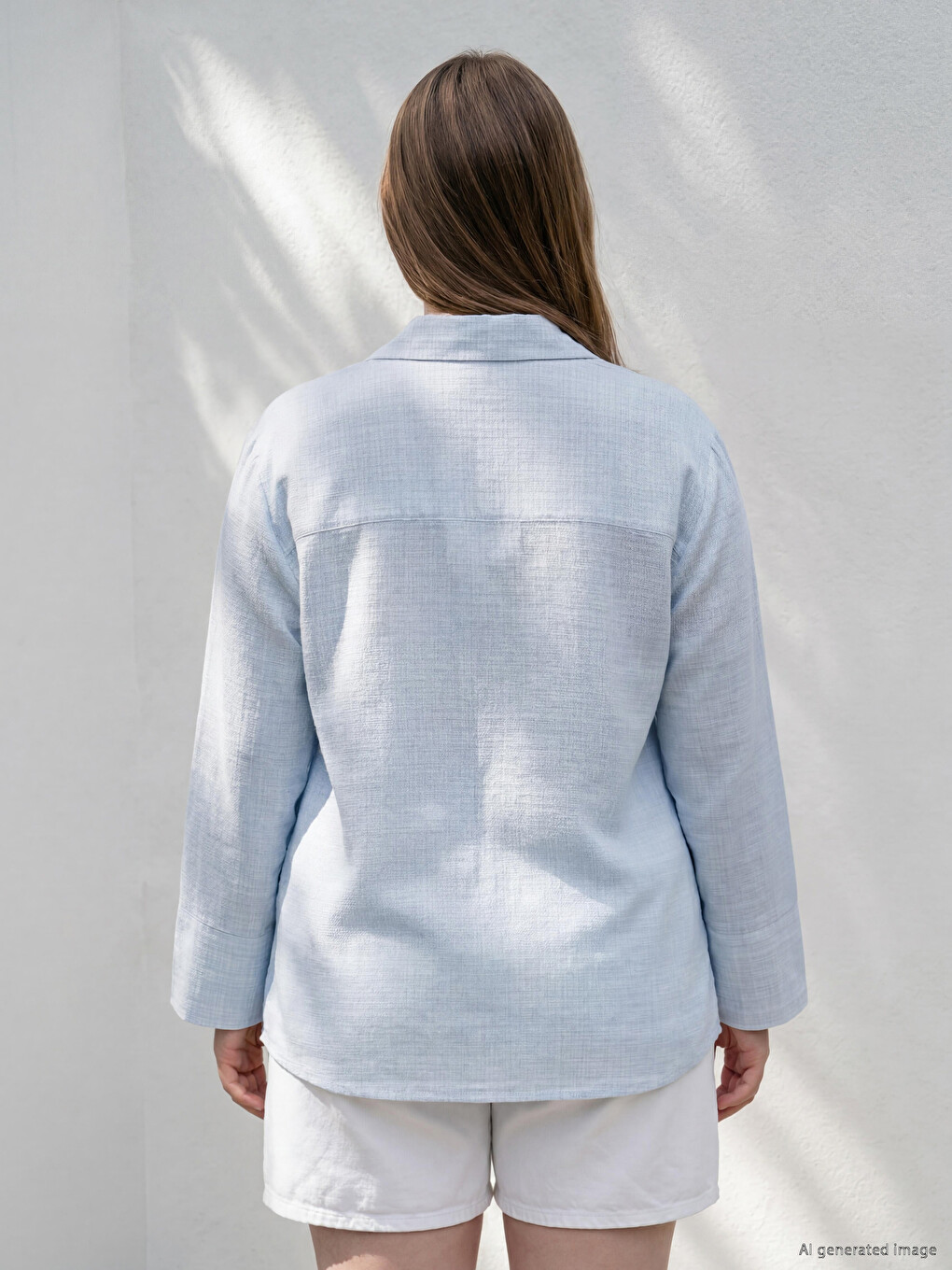 Plus Size Women's Shirt-3
