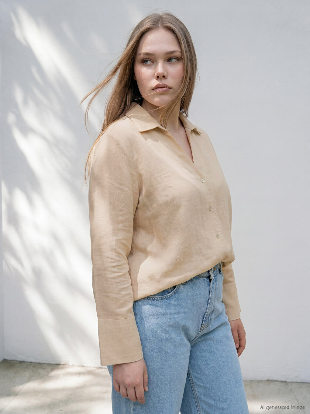 Plus Size Women's Shirt