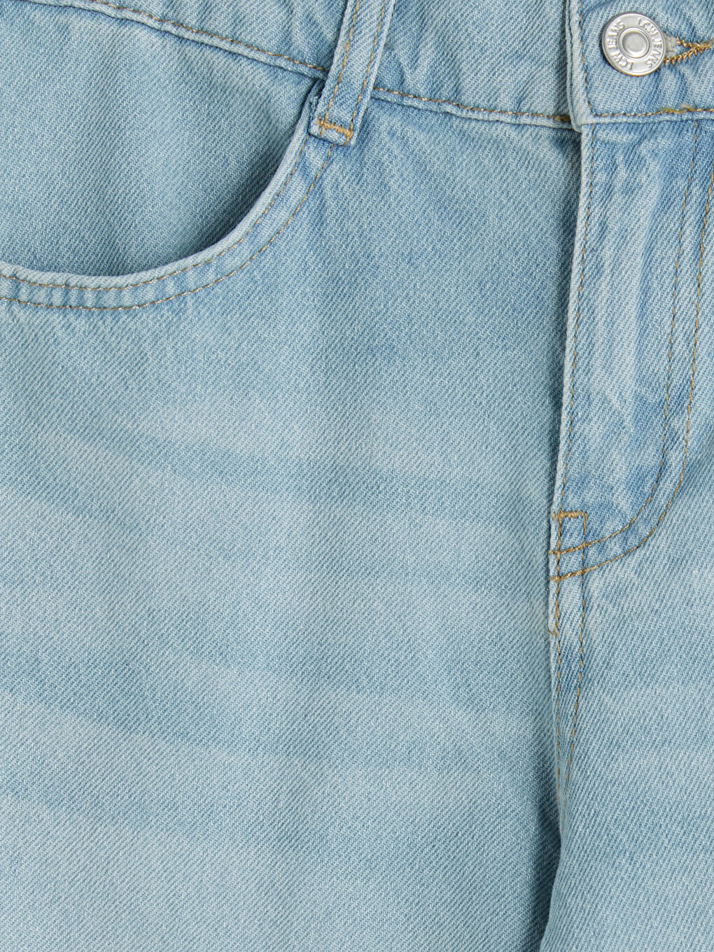 İndigo Erkek Çocuk Jean Bermuda Şort-1