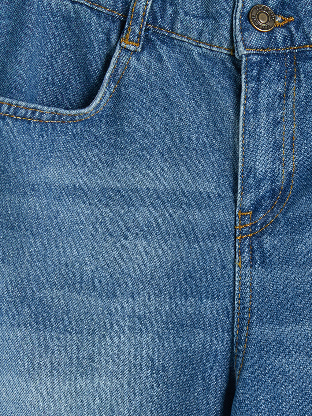 İndigo Erkek Çocuk Jean Bermuda Şort-1